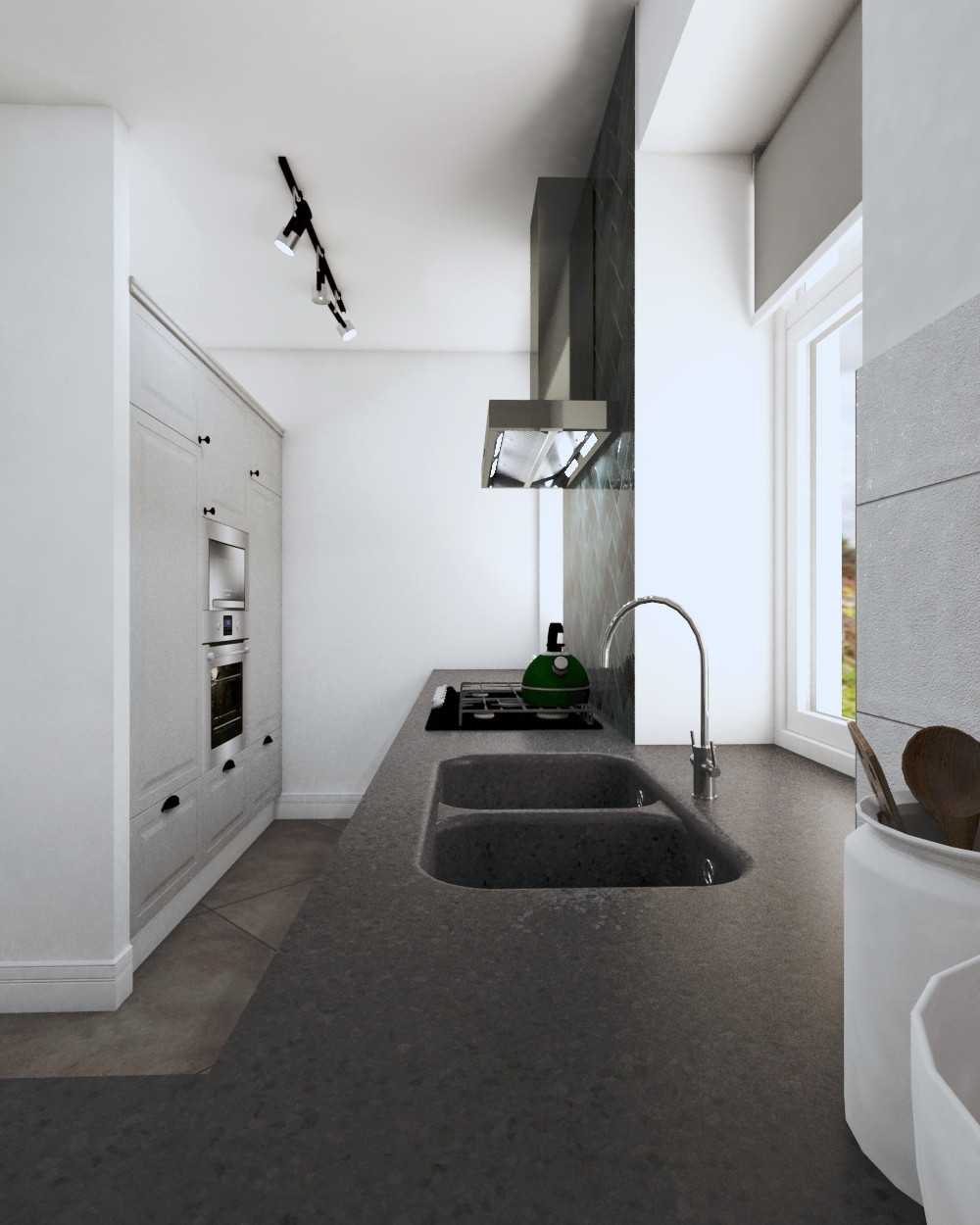 Таунхаус в 3 этажа