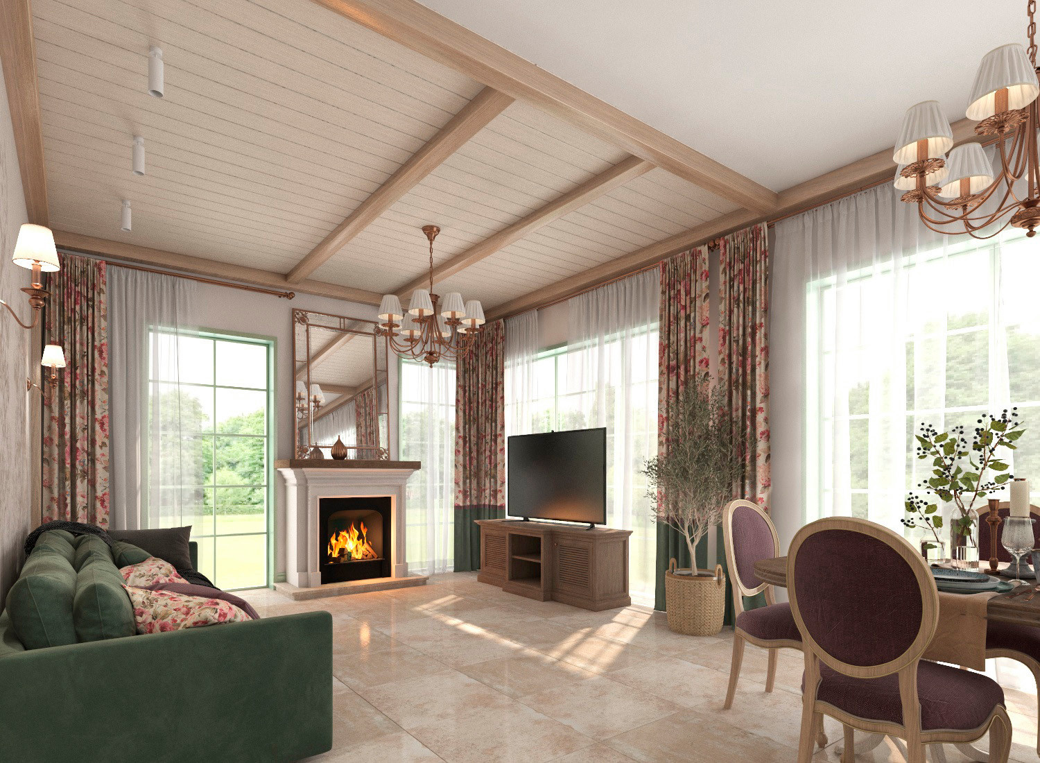 Проект в стиле Прованс