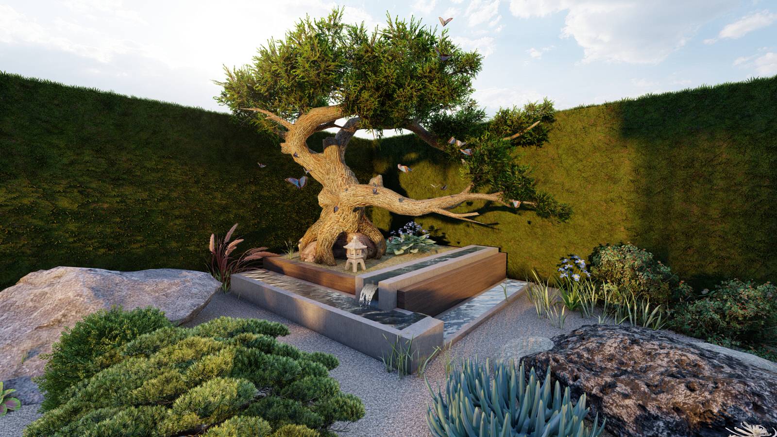 Сад "Многоликий". КП Райт Вилладж