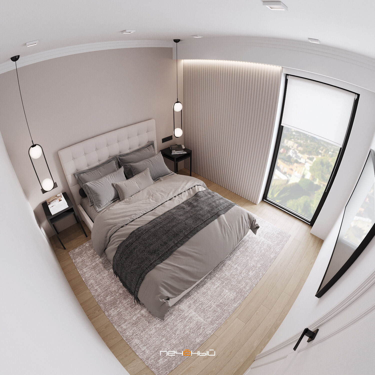 2022 Дизайн 5-комнатной виллы «Du cup duplex» в Ницце на Лазурном берегу