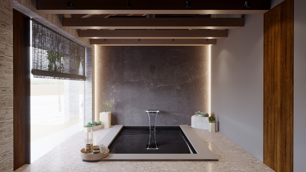 Интерьер ванной комнаты