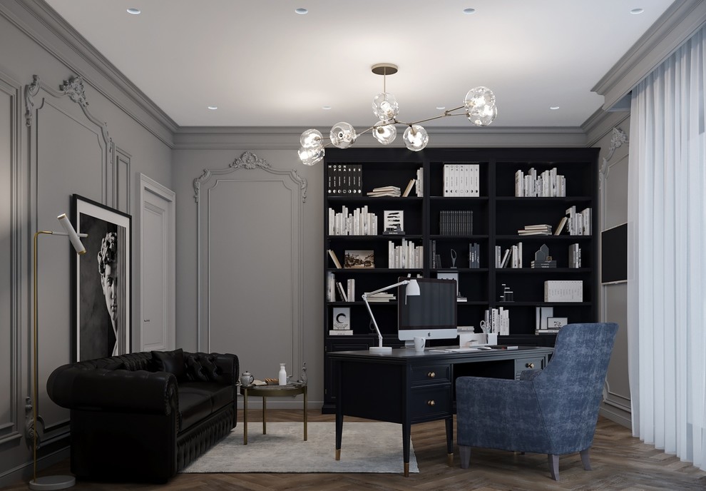 коттедж в Парке Прибрежном 160м2 во французском стиле Арт-Деко