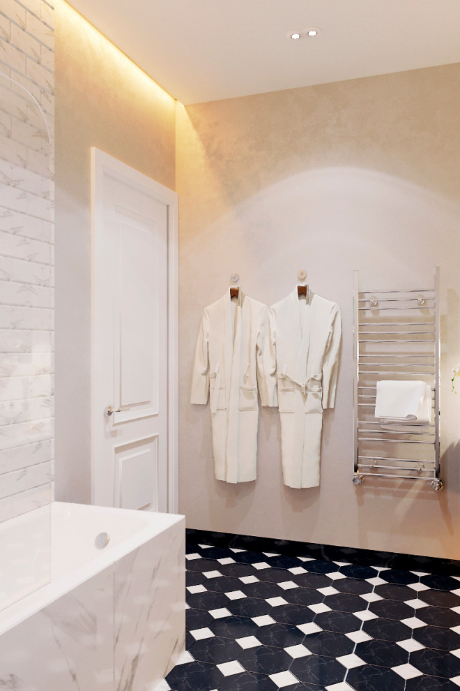 Светлый современный дизайн квартиры для молодой семьи