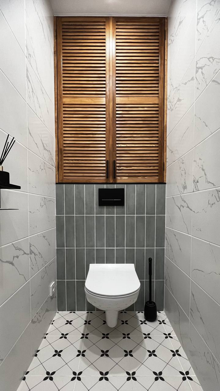 Трехкомнатная квартира в с природными оттенками