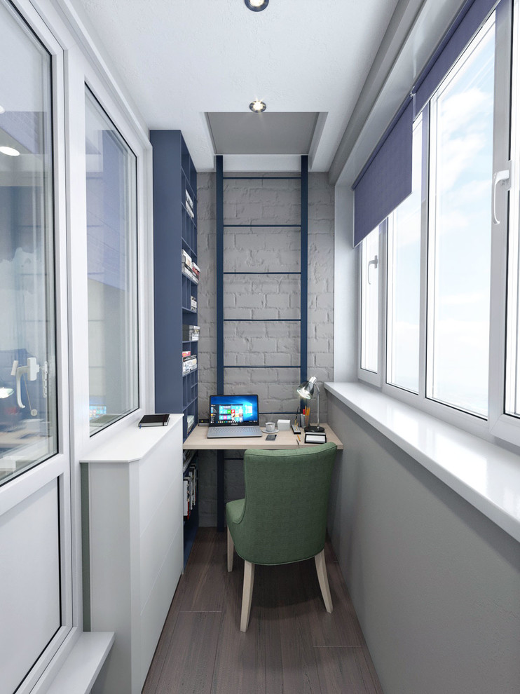 Балкон как рабочее пространство.