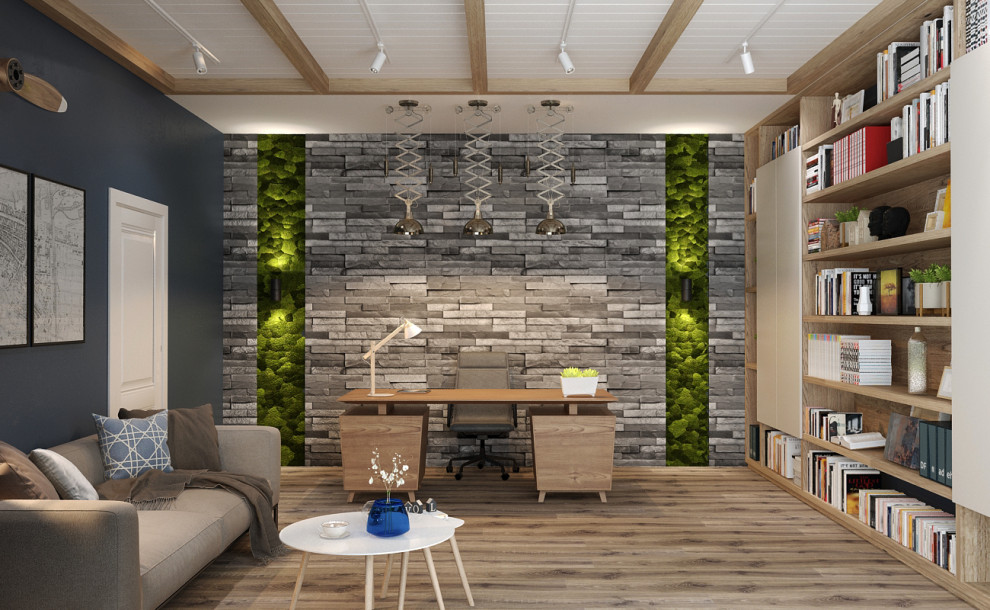 Частный дом с деревянного сруба