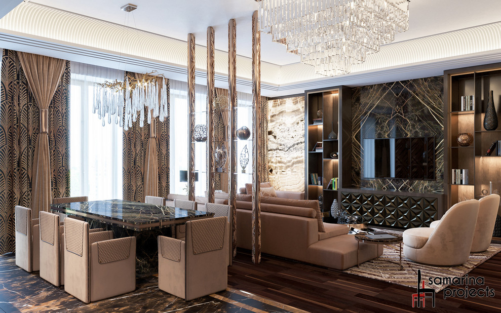 Роскошная и элегантная студия для дружной семьи