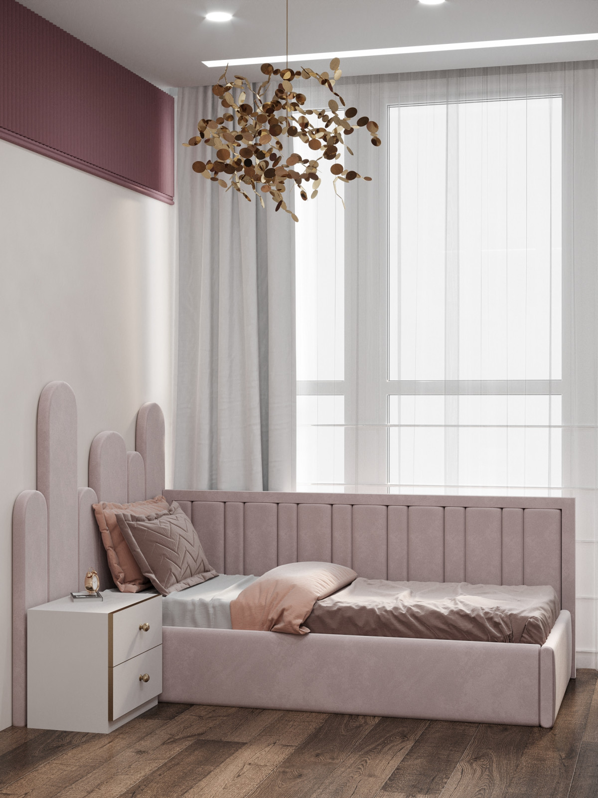 Проект 3-х комнатной квартиры для семьи с 3мя детьми в ЖК Ультра Сити