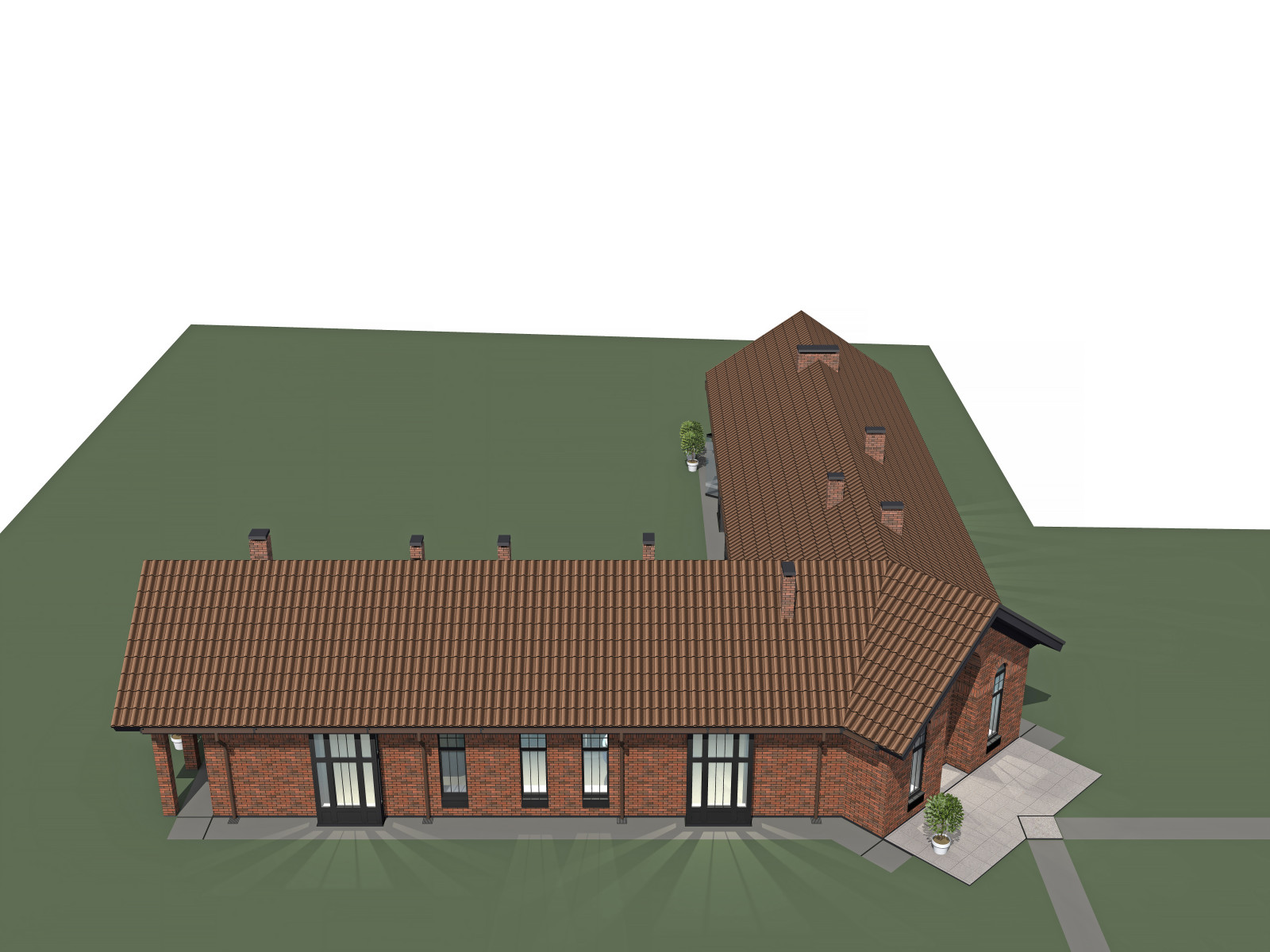 Обложка проекта: Индивидуальный дом в деревне Щеголево Рязанской области