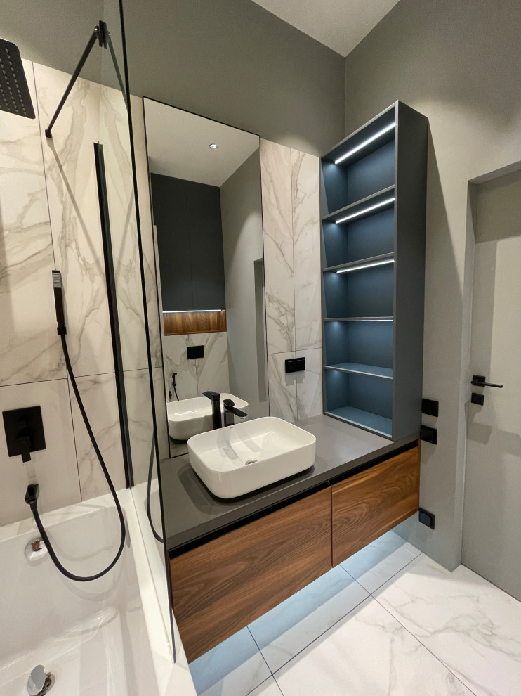 Однокомнатная квартира 45 кв.м в ЖК "Серебряный фонтан"