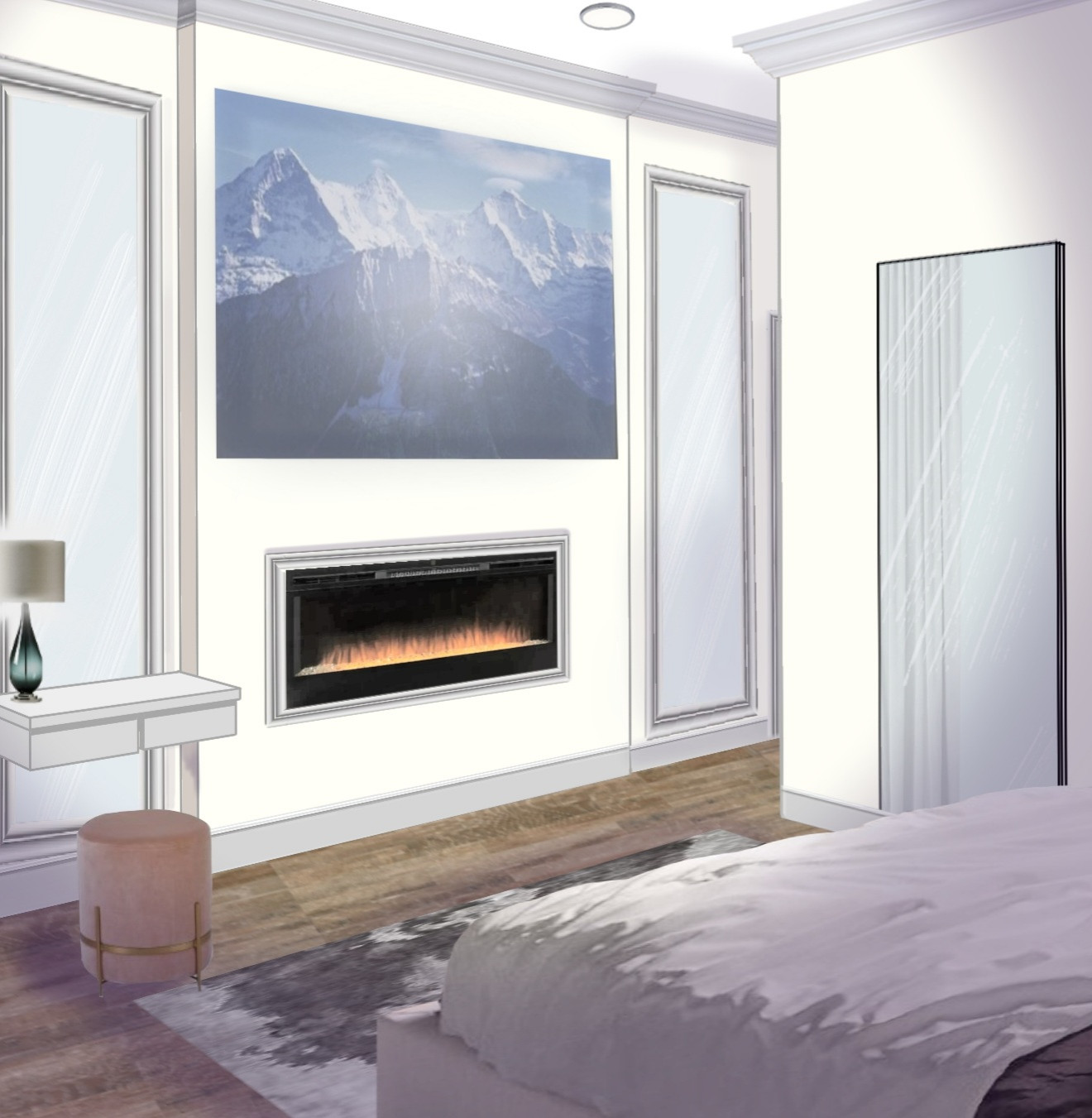 Проект интерьера квартиры ЖК Макаровский