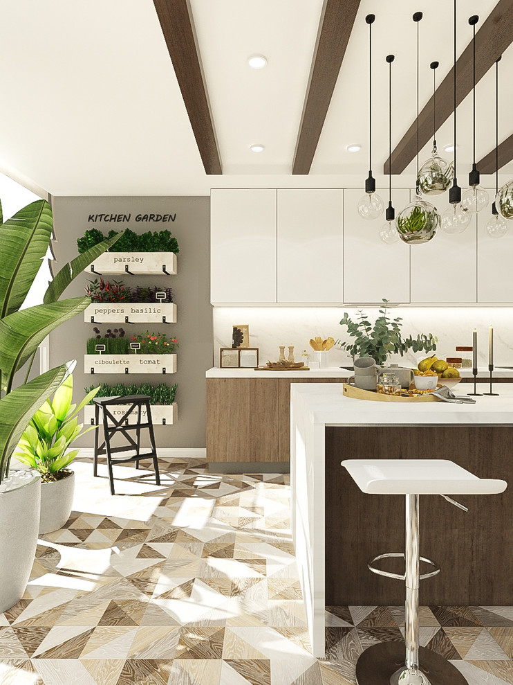 Проект. Трехкомнатная квартира в г. Энгельсе 103,7 м2