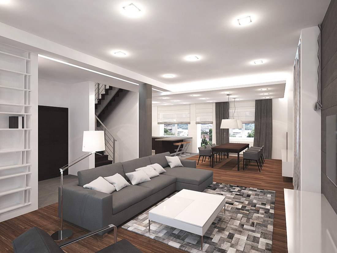 ЧЕРНО_БЕЛЫЙ загородный дом