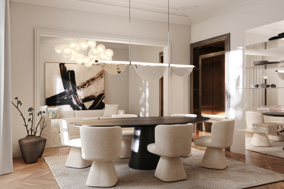 Projet d'intérieurs d'un appartement à Paris