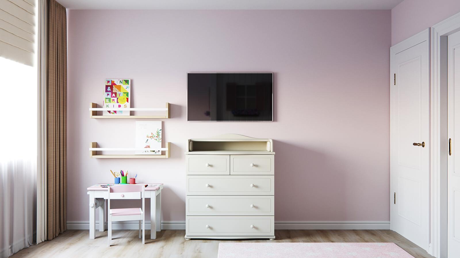 Игровая комната  для девочки