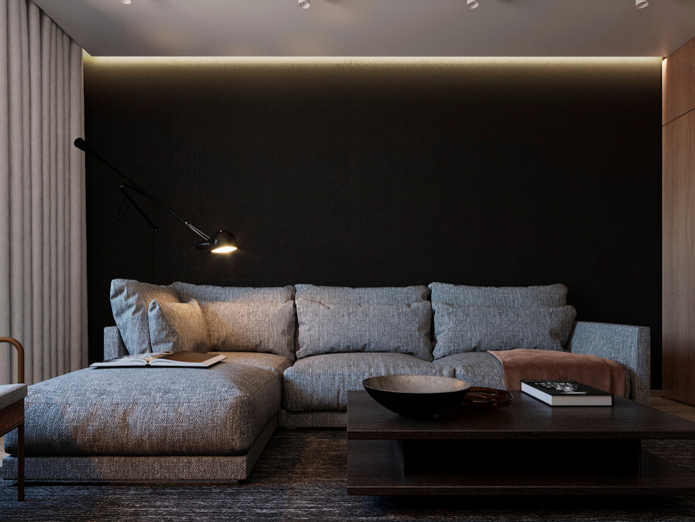 Гостиная в минимализме