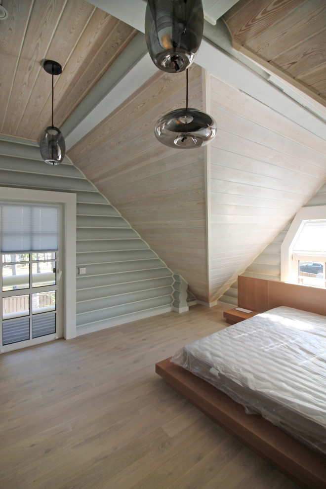 Срубовой коттедж в Рощино