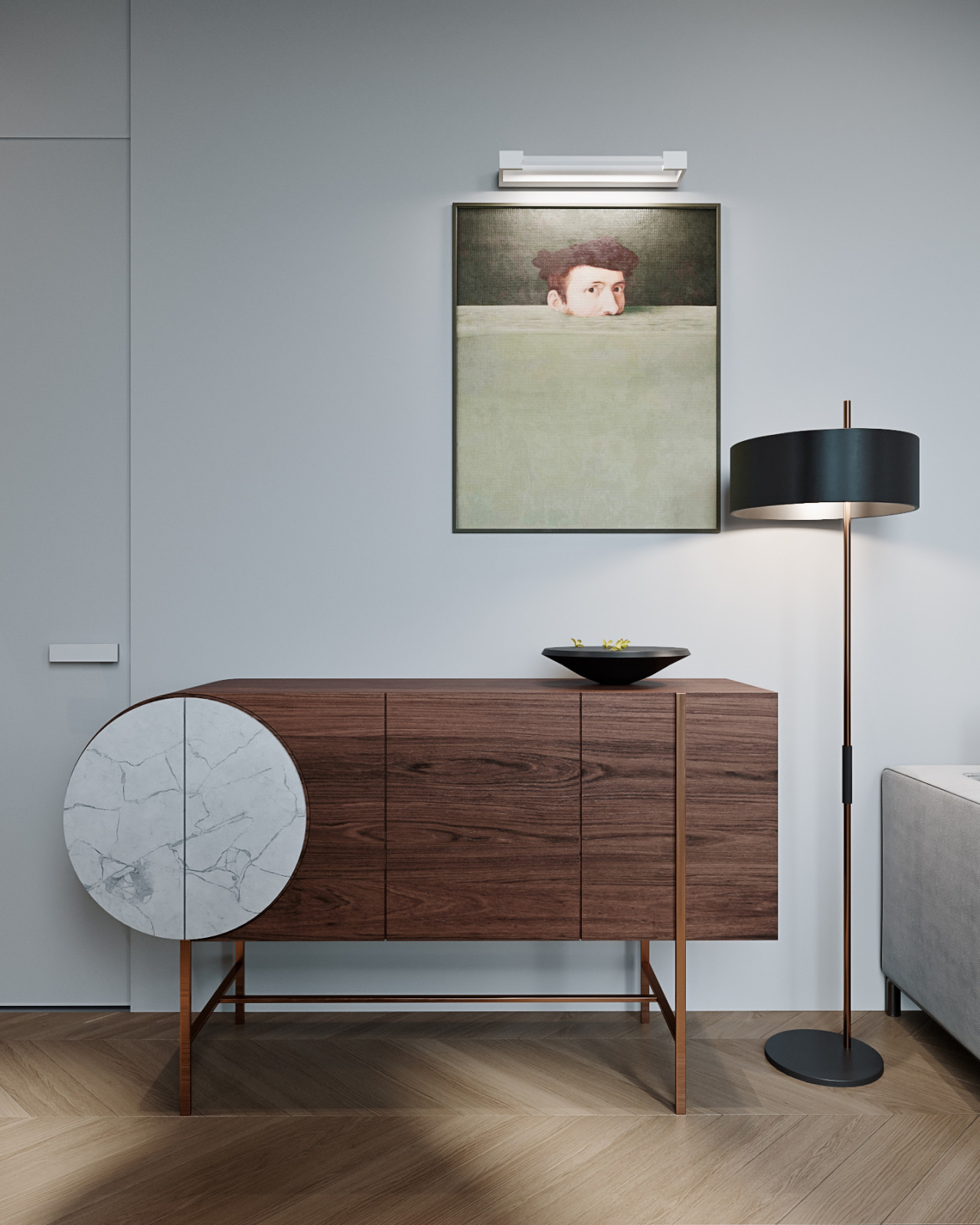 проект иньрерьера 185м2 Коляков С.С., Камнев М.В. 2020г.