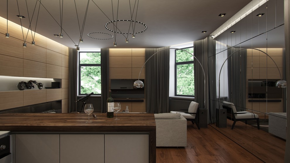 Кухня-гостиная