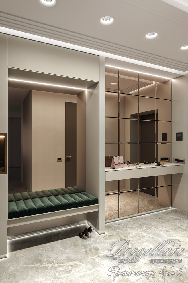 Дизайн квартиры 115 м.кв. в Санкт-Петербурге, в ЖК "Смольный проспект"