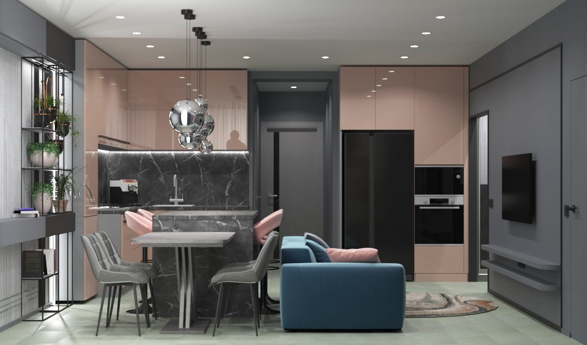 Квартира 1 комнатная