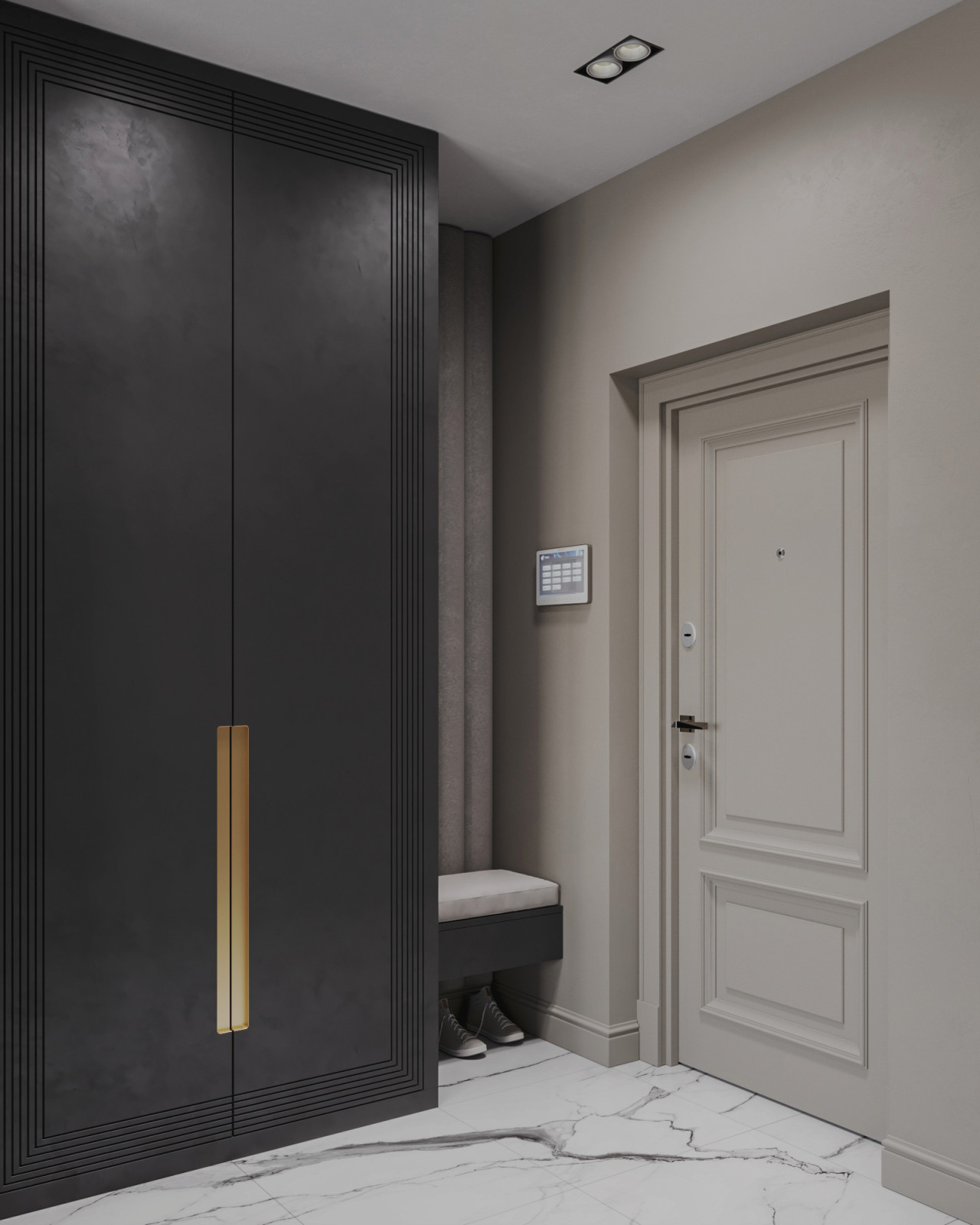 Интерьер, где царит ночь