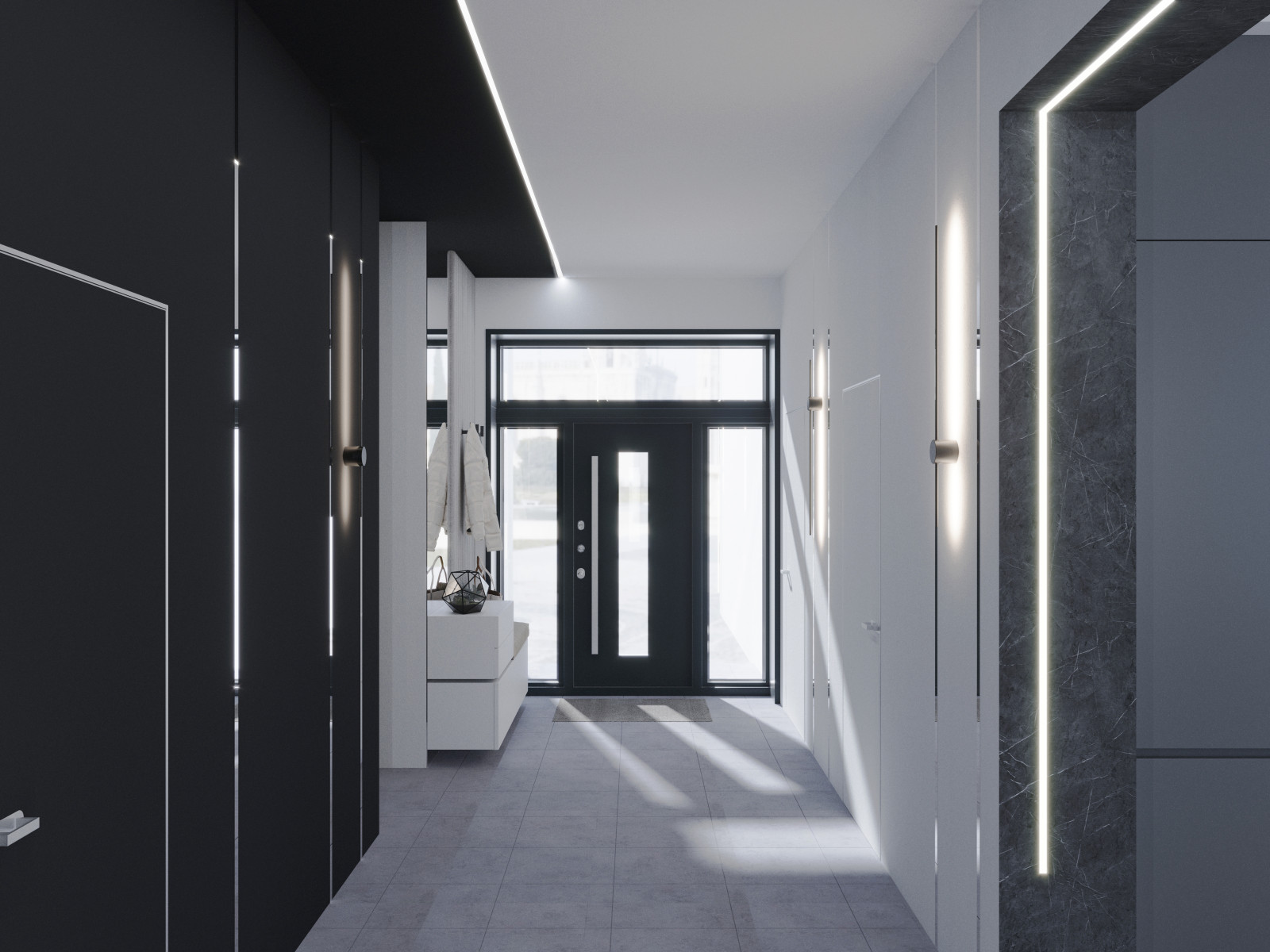 Дизайн интерьера дома 220м2