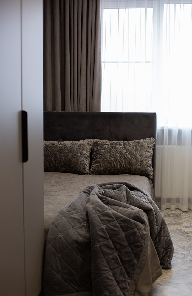 Дизайн-проект трехкомнатной квартиры. Фото после реализации