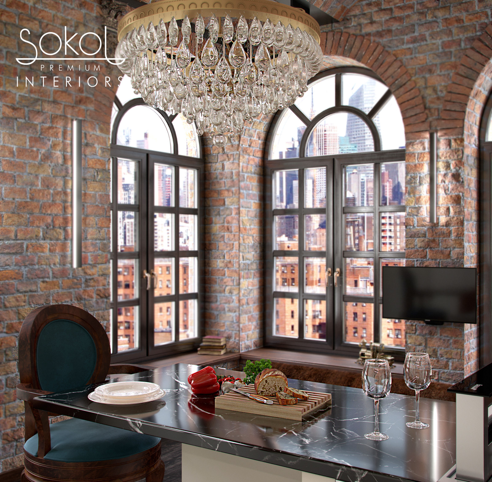 Обложка проекта: loft in new York