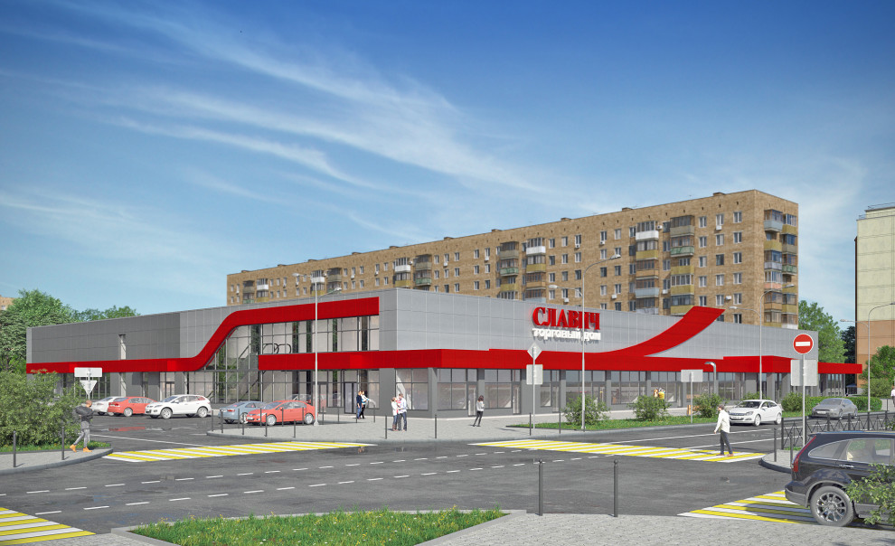 Обложка проекта: Реконструкция Торгового дома "Славич"