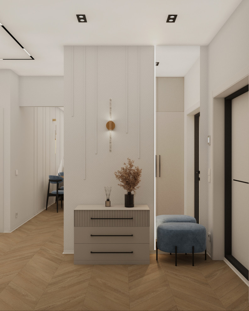 Обложка проекта: Дизайн-проект квартиры 90 кв.м ЖК Октябрьское поле