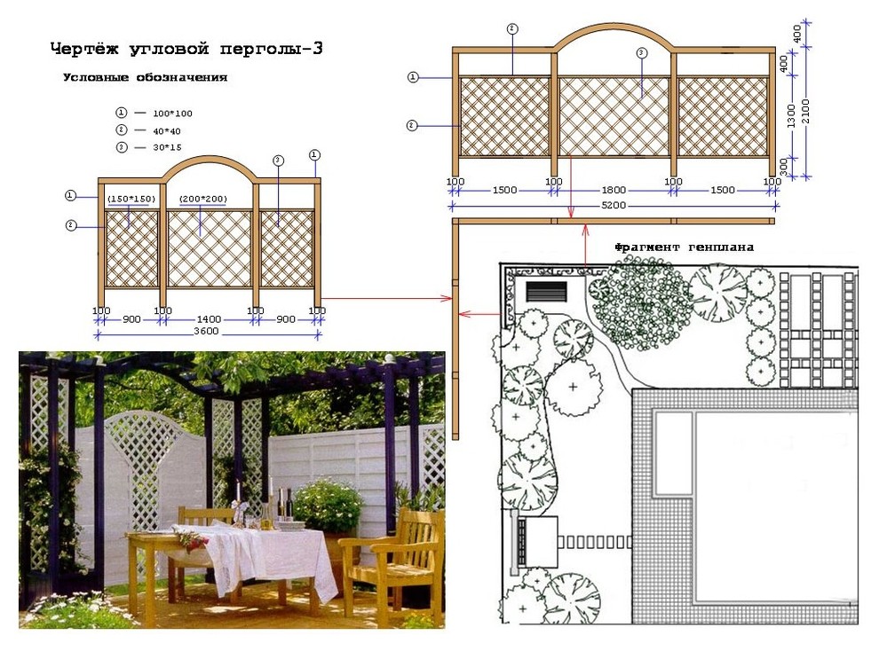 Декор в саду. Наши работы прошлых лет.