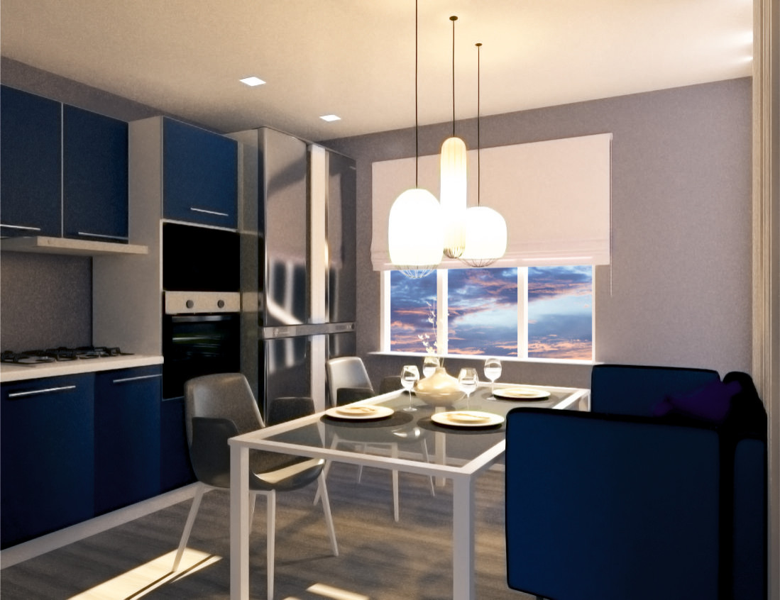 Проект студии для молодой пары