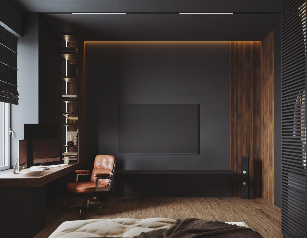 Квартира в серых тонах