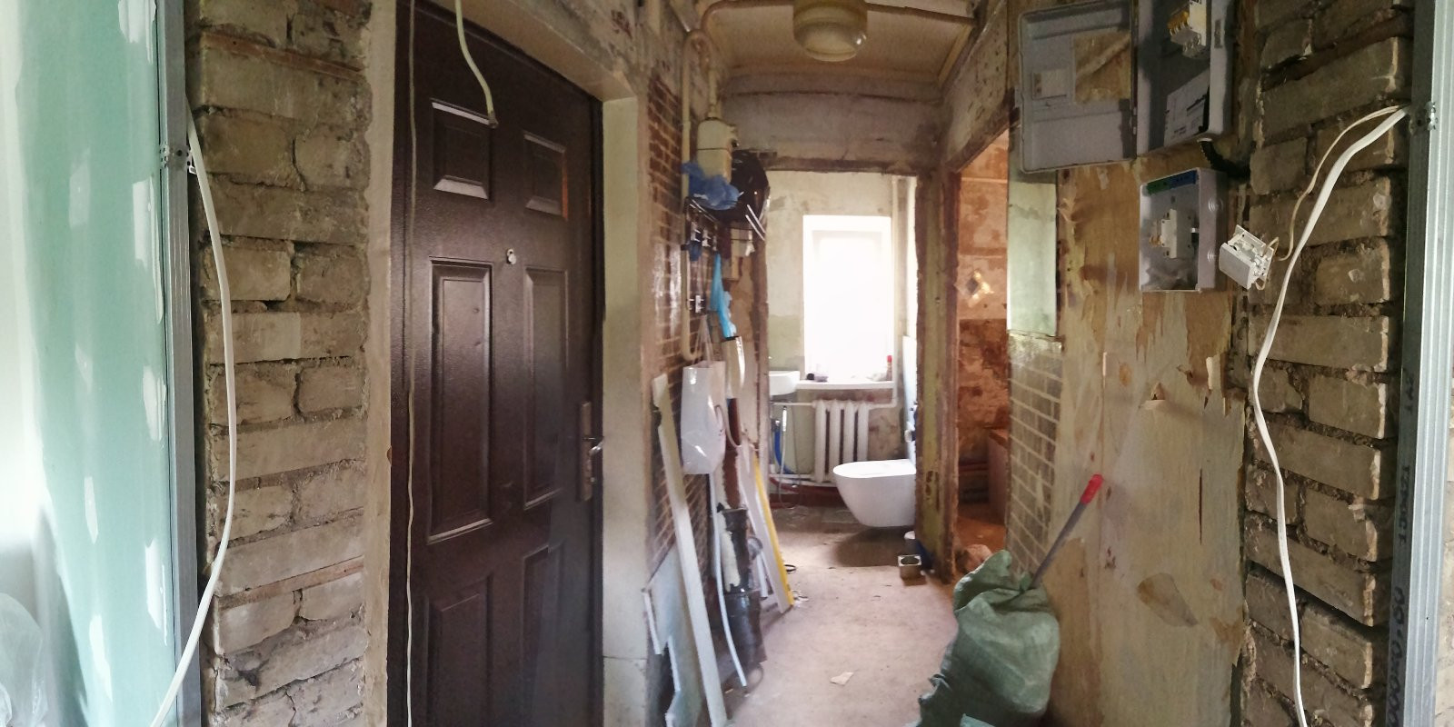 Маленькая однушка в старом фонде  "ДО и ПОСЛЕ"