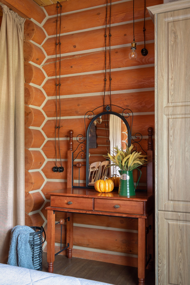 Дом из сруба. Русский исторический дизайн.