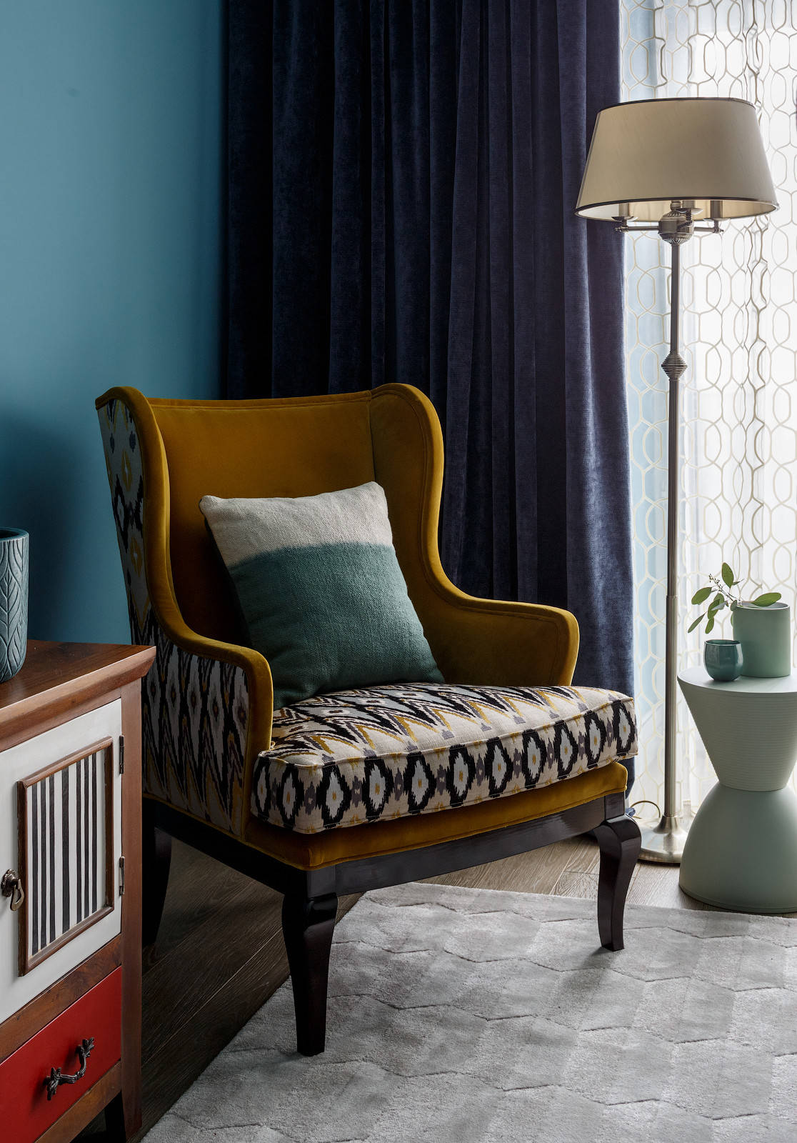 Houzz тур: Просторная «двушка» — и без спальни