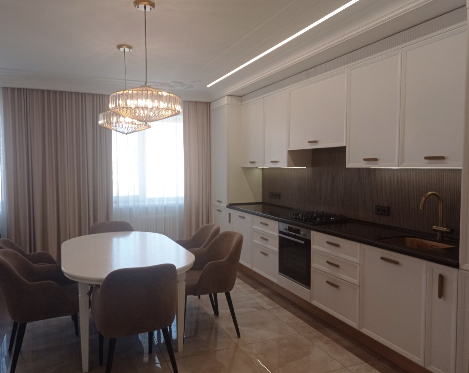 Интерьер двухкомнатной квартиры для Мамы