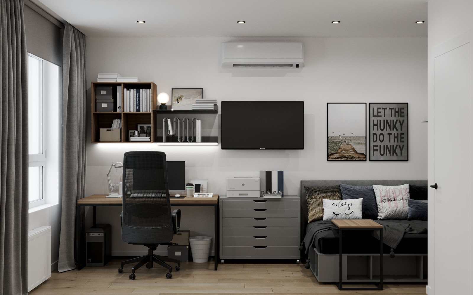 3D Визуализация интерьера квартиры