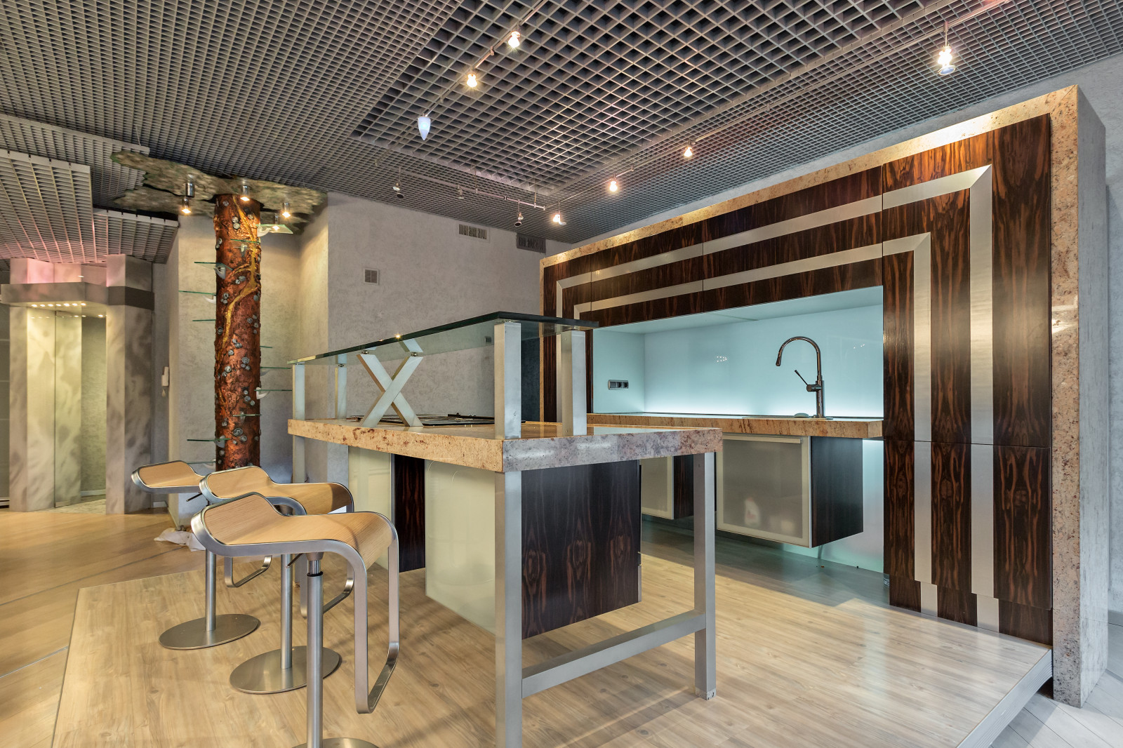 Современная квартира с одной спальней на Остоженке