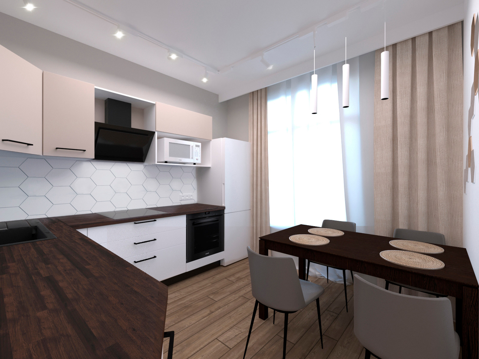 Сканди интерьер в Нижневартовске