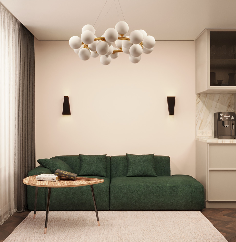 Дизайн проект 4-х комнатной квартиры, 117 кв.м