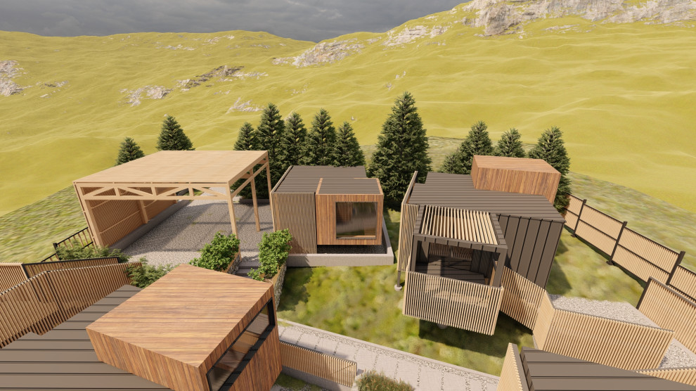 Laspodis. Проект глэмпинга на южном берегу Крыма