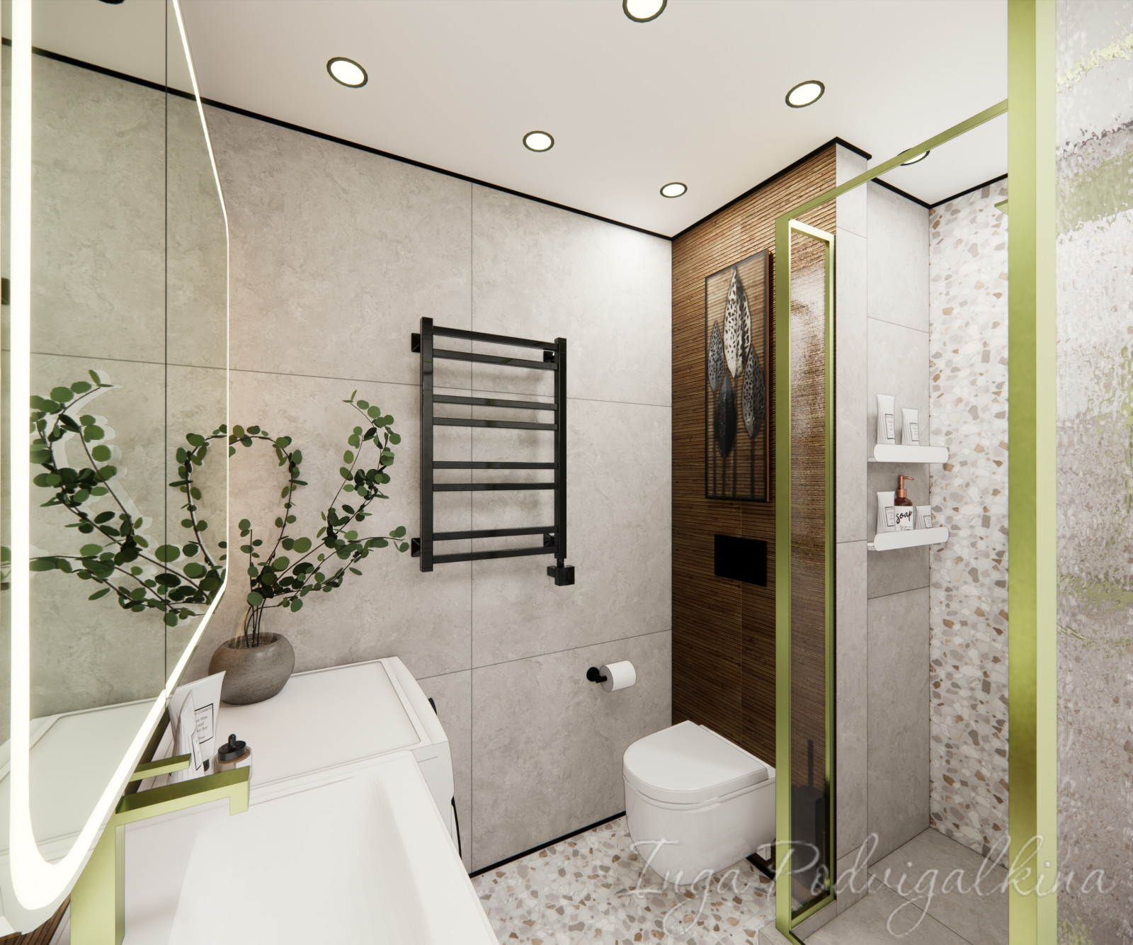 Графичный Санузел