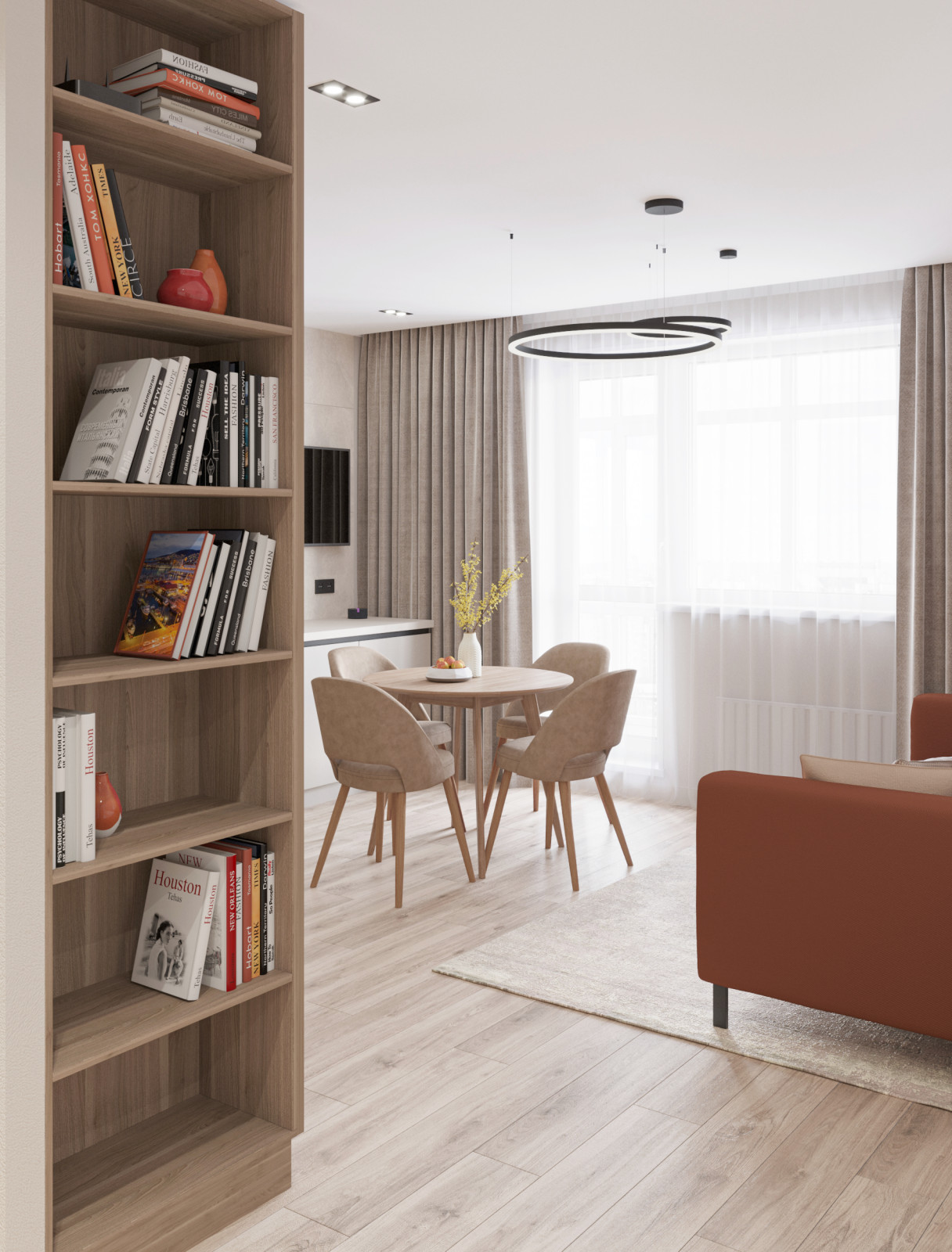 Трехкомнатная квартира, Kopeysk