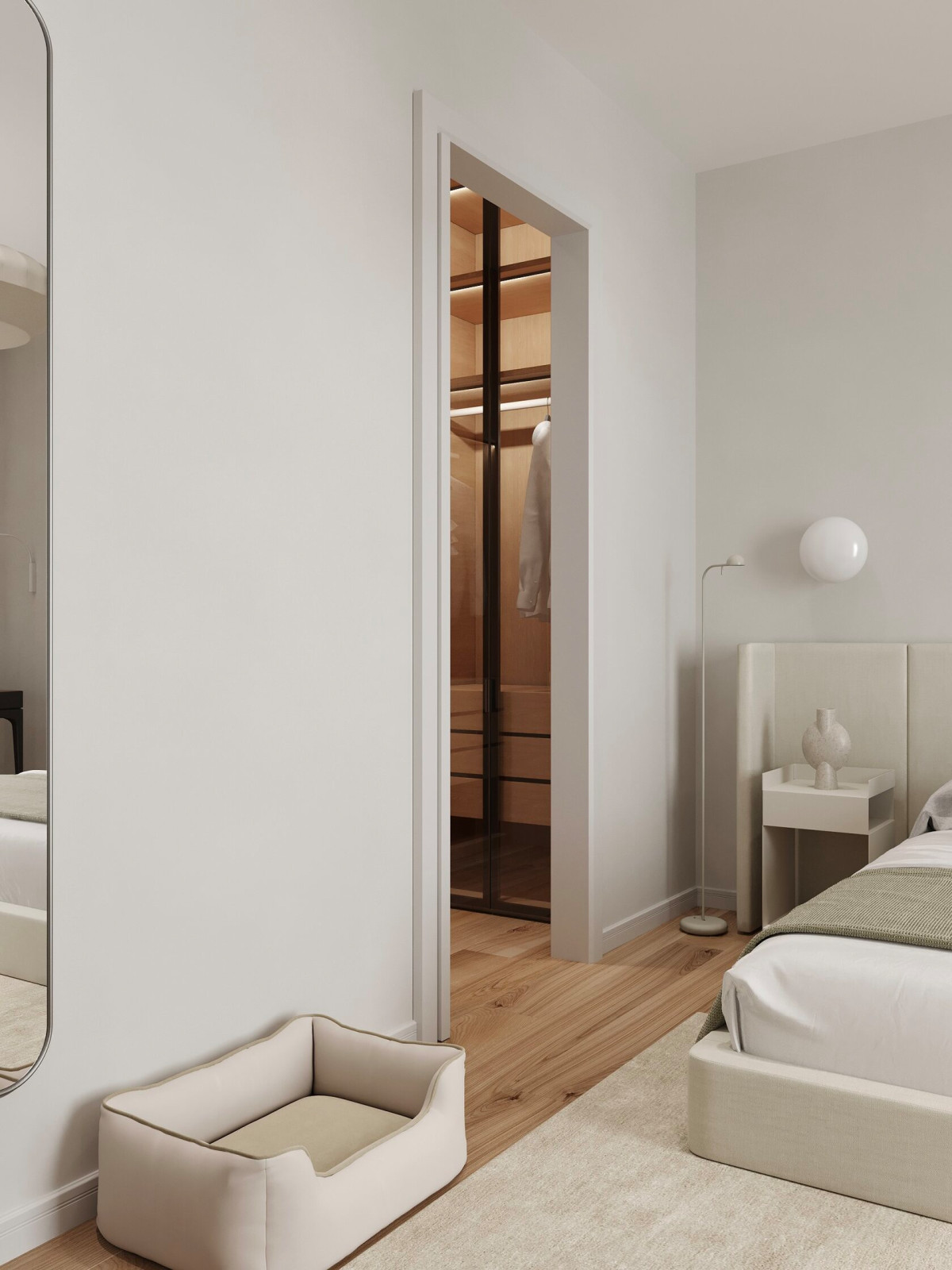 Спальня и гардеробная