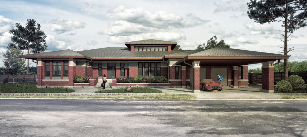 Индивидуальный жилой дом в деревне Черная Речка