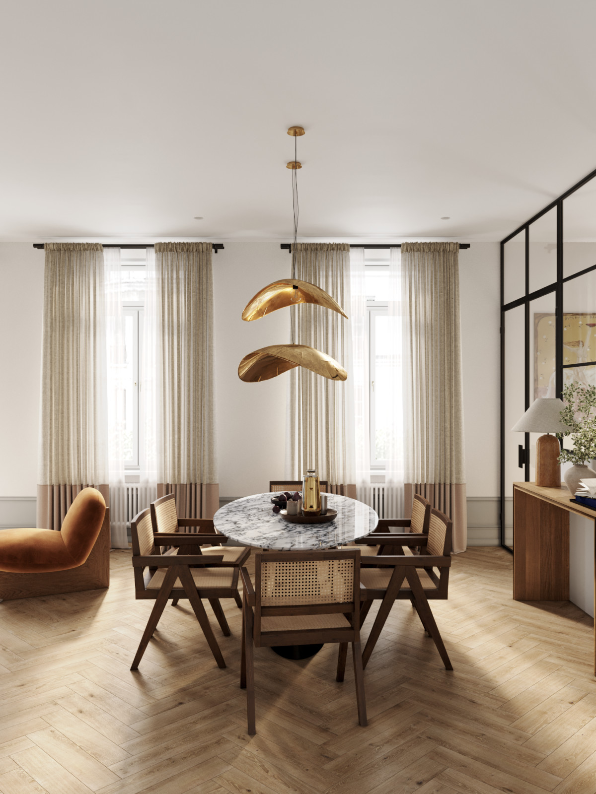 Квартира 170 м2 в Пресненском районе