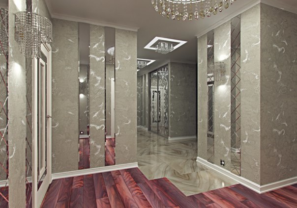 Проект жилой квартиры на улице Русановская