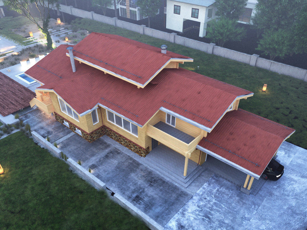 Проект дома в Новосибирске